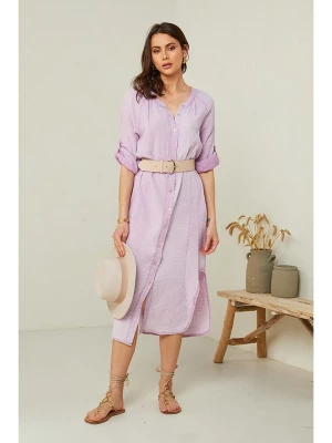 Pure Cotton Sukienka w kolorze fioletowym rozmiar: S/M