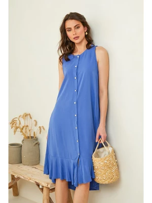Pure Cotton Sukienka w kolorze niebieskim rozmiar: L/XL