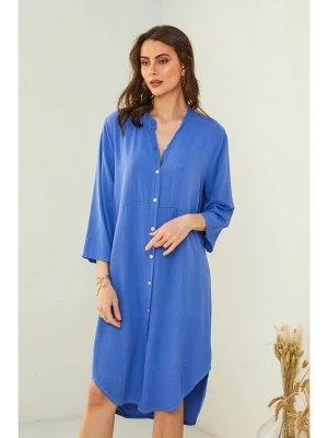Pure Cotton Sukienka w kolorze niebieskim rozmiar: S/M
