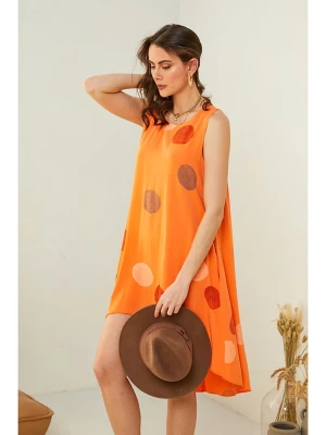 Pure Cotton Sukienka w kolorze pomarańczowym rozmiar: L/XL