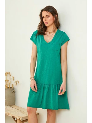Pure Cotton Sukienka w kolorze zielonym rozmiar: L/XL