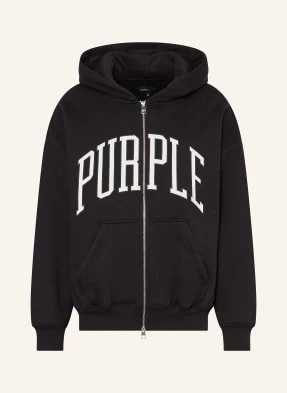 Purple Brand Bluza Rozpinana schwarz