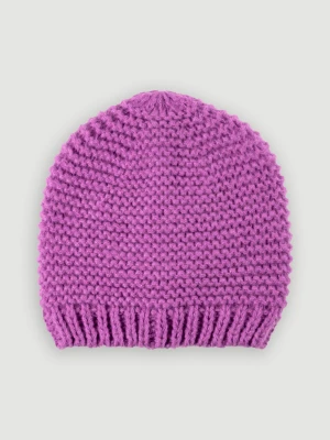Purpurowa czapka Top Secret