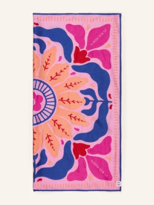 Purschoen Jedwabna Chusta pink