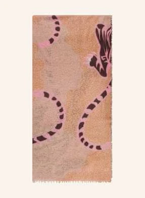 Purschoen Kaszmirowy Szal Bengal Tiger beige