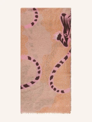 Purschoen Kaszmirowy Szal Bengal Tiger beige