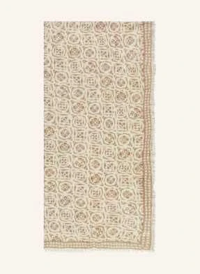 Purschoen Kaszmirowy Szal Kaleidoskop beige