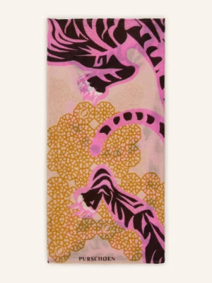 Purschoen Szal Z Kaszmiru lila