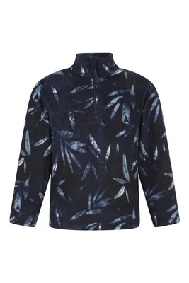 Pursuit -  dziecięcy polar z nadrukiem i zamkiem błyskawicznym - Blue Mountain Warehouse