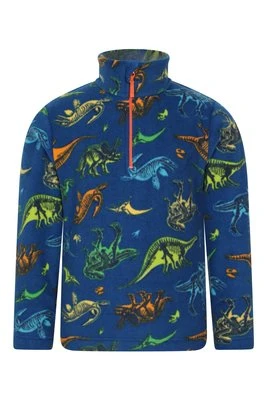 Pursuit -  dziecięcy polar z nadrukiem i zamkiem błyskawicznym - Orange Mountain Warehouse