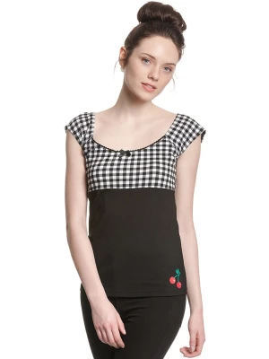 Pussy Deluxe Koszulka w kolorze czarno-białym rozmiar: XL