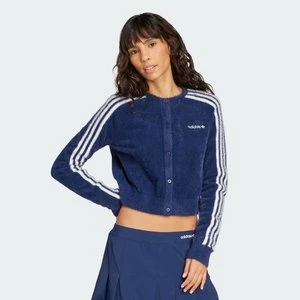 Puszysty dzianinowy kardigan Adidas