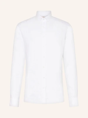 q1 Manufaktur Koszula Extra Slim Fit Z Lnu weiss