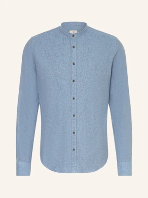 q1 Manufaktur Koszula Regular Fit Ze Stójką blau