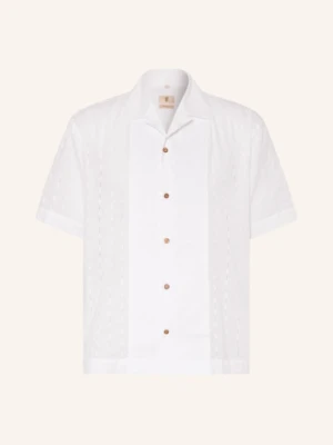 q1 Manufaktur Koszula Resortowa Loose Fit weiss