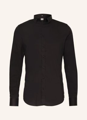 q1 Manufaktur Koszula Sandro Extra Slim Fit schwarz