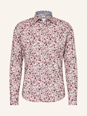 q1 Manufaktur Koszula Sztruksowa Extra Slim Fit rot