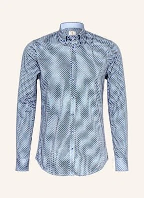 q1 Manufaktur Koszula Volker Extra Slim Fit blau