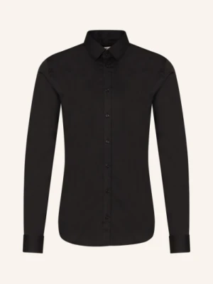 q1 Manufaktur Koszula Walter Extra Slim Fit schwarz