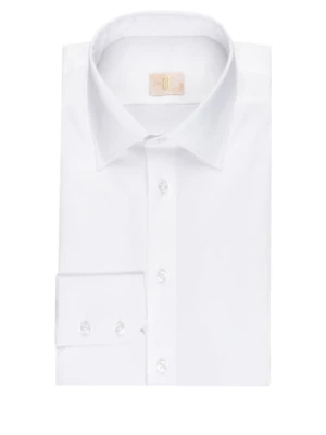 q1 Manufaktur Koszula Walter Slim Fit weiss