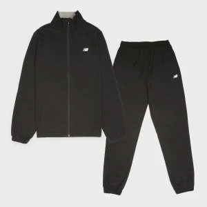 Quarter Zip Funnel & Jogger Set New Balance czarny