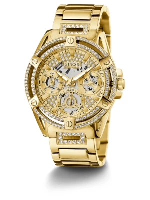 Queen Złoto Multifunkcyjny Zegarek Bransoletka Guess