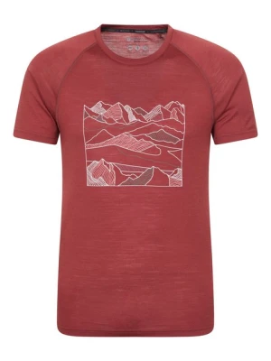 Quest męski tshirt z wełny Merino Mountain Warehouse