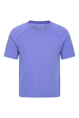 Quick Dry koszulka dla dzieci z krótkim rękawem - Purple Mountain Warehouse