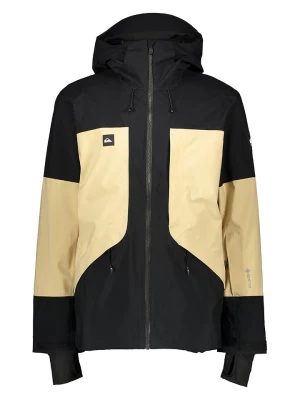 Quicksilver Kurtka narciarska "Forever Stretch" w kolorze czarno-żółtym rozmiar: XL