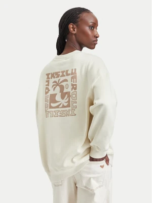 Quiksilver Bluza EQWFT03188 Beżowy jasny Oversize