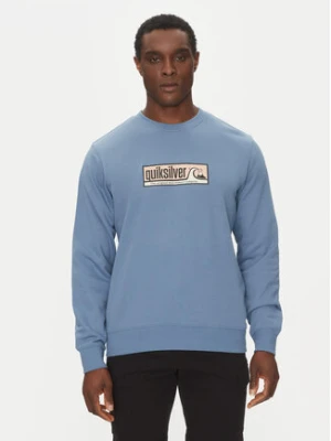 Quiksilver Bluza EQYFT05055 Niebieski Regular Fit