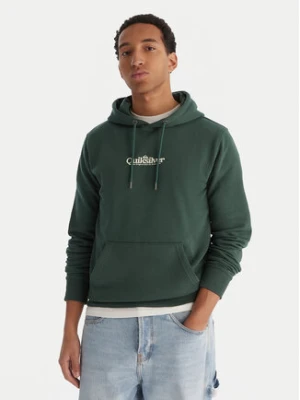 Quiksilver Bluza EQYFT05136 TKG Zielony Comfort Fit