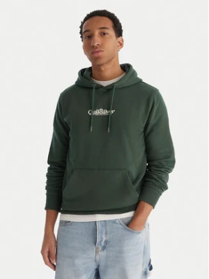 Quiksilver Bluza EQYFT05136 TKG Zielony Comfort Fit