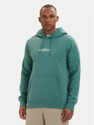 Quiksilver Bluza EQYFT05136 Zielony Regular Fit