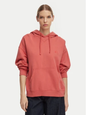 Quiksilver Bluza Esential Hoodie EQWFT03191 Koralowy Regular Fit