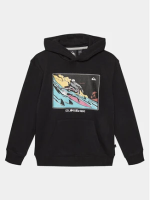 Quiksilver Bluza Graphichoodie Otlr EQBFT03845 Czarny Regular Fit