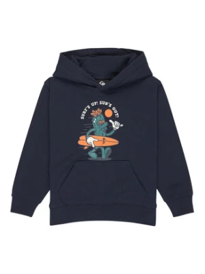 Quiksilver Bluza Graphics EQKFT03406 Granatowy Regular Fit
