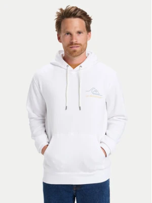 Quiksilver Bluza Light Waves EQYFT05168 Biały Regular Fit
