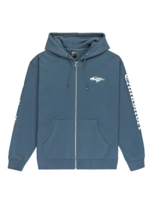 Quiksilver Bluza Old English EQYFT05156 Niebieski Oversize