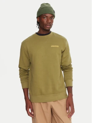 Quiksilver Bluza Salt Water Graphic EQYFT05127 Zielony Comfort Fit