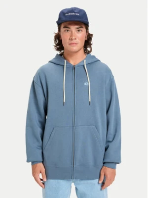 Quiksilver Bluza Salt Water Zip EQYFT05160 Niebieski Comfort Fit