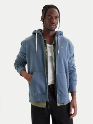 Quiksilver Bluza Salt Water Zip EQYFT05160 Niebieski Comfort Fit
