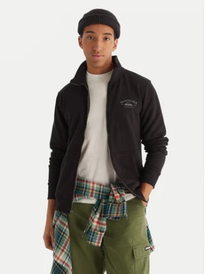 Quiksilver Bluza Zip Fleece EQYFT05134 Czarny Regular Fit
