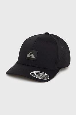 Quiksilver czapka kolor czarny gładka