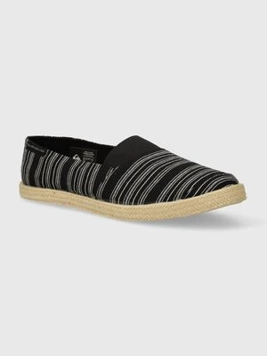 Quiksilver espadryle kolor brązowy