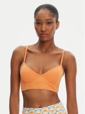 Quiksilver Góra od bikini Melly Top EQWX303137 Miedziany
