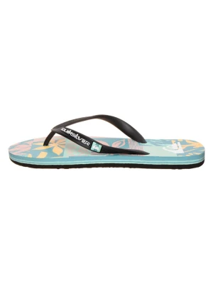 Quiksilver Japonki "Molokai" w kolorze czarno-błękitnym rozmiar: 42