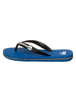 Quiksilver Japonki "Molokai" w kolorze niebiesko-czarnym rozmiar: 34