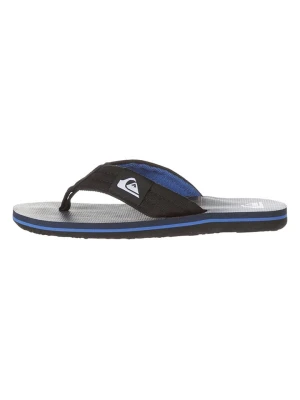 Quiksilver Japonki w kolorze czarno-niebieskim rozmiar: 31