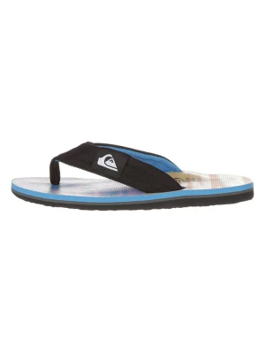 Quiksilver Japonki w kolorze czarnym ze wzorem rozmiar: 28